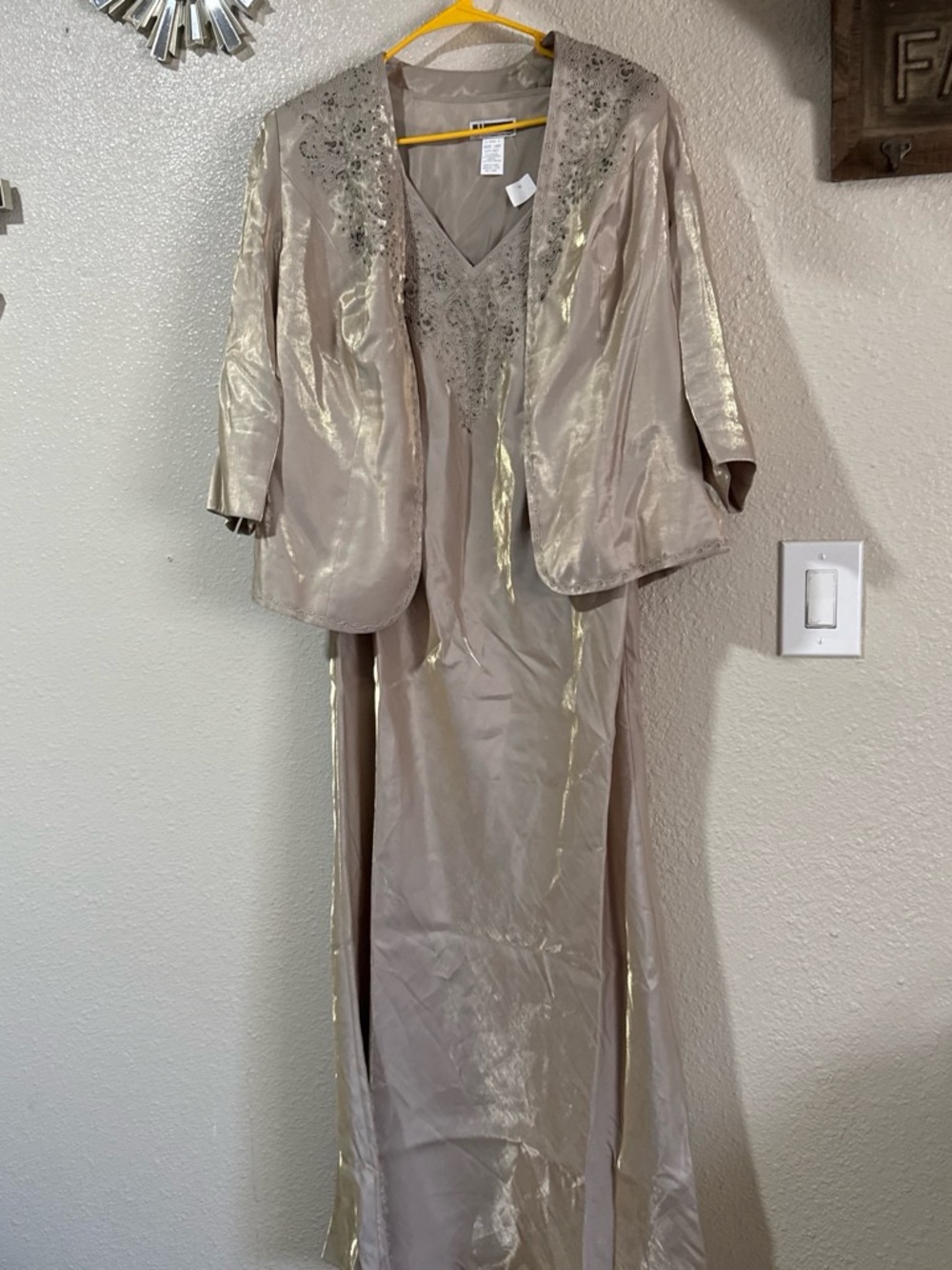 JL studio two piece set dress. Size 14 nwt .